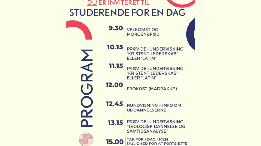 Bliv studerende for en dag